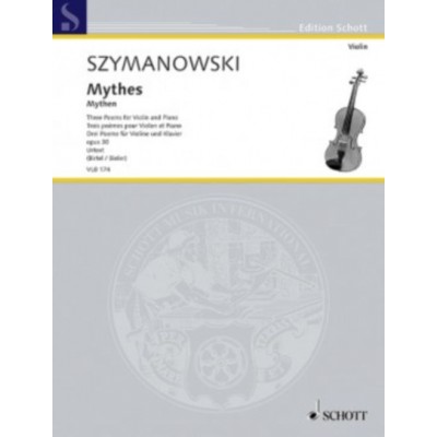 Szymanowski K. - Mythes Op.30 - Violon et Piano