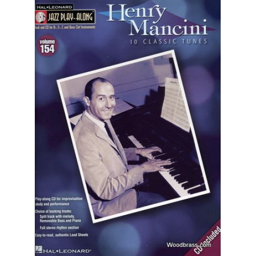 Jazz Play Along Vol.154 Henry Mancini Bb, Eb, C Inst. + Cd