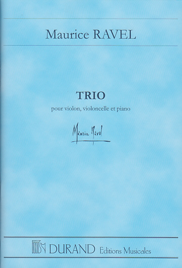 RAVEL MAURICE - TRIO POUR VIOLON, VIOLONCELLE ET PIANO - CONDUCTEUR POCHE