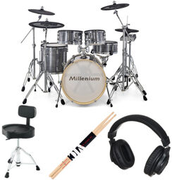 MPS-1000 E-Drum Set Bundle Grey Line