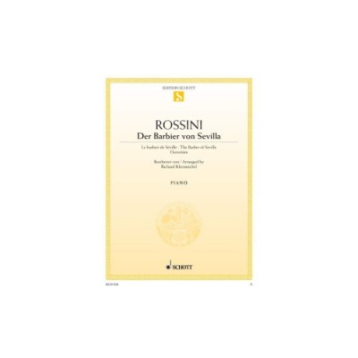 ROSSINI G. - LE BARBIER DE SEVILLE - OUVERTURE - PIANO