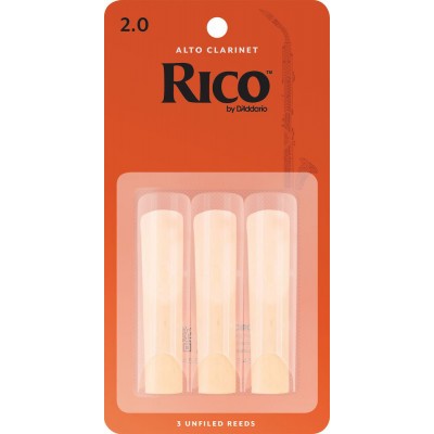 Anches Rico Clar Alto 2.0 Pack De 3