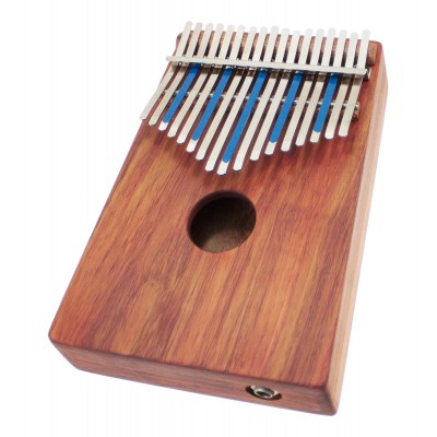 Kalimba Treble 17 Notes Sur Boite + Pickup