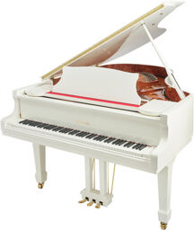 GP 188 WH/P Grand Piano