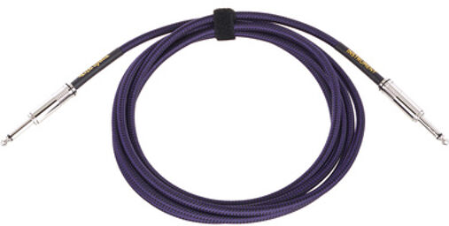 Instr.Cable Braided 10ft PB Violet