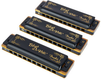 Blues Deville 3 pack with case