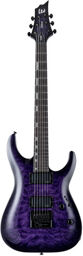 LTD H-1000 Evertune QM STPSB See Thru Purple Sunburst