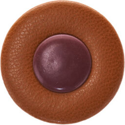 Deluxe Sax Pad 30,5mm Cuir brun