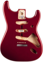 Body Alder Strat VIN BR CAR Candy Apple Red