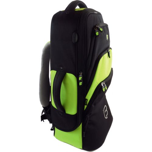 Housse Euphonium Noire/vert Lime PB-13-L
