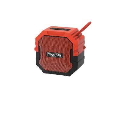 Getone 15 Red - Enceinte Nomade Bluetooth Compacte Rouge