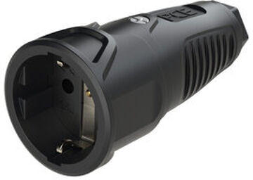 2520-ss Taurus2 Socket Black with black marking ring