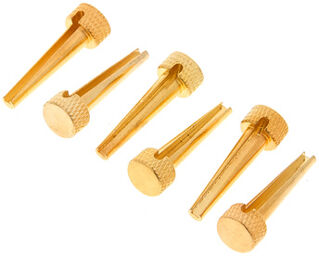 Bridge Pins Solid Brass Flat