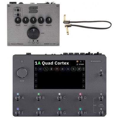 Quad Cortex + Seymour Duncan Power Stage 200 + Câble EBS