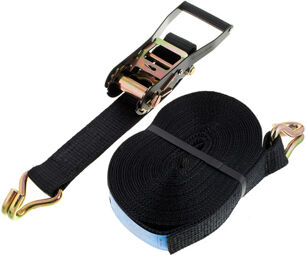 Ratchet Hook Strap 50mm x 12m Noir