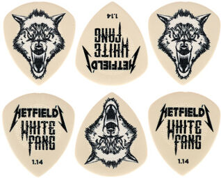Hetfield's White Pick 1,14 Blanc