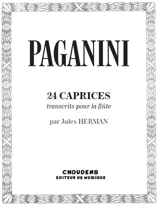 24 Caprices For Solo Flute