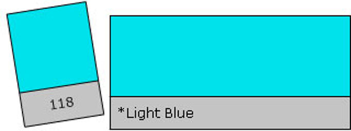 Colour Filter 118 Light Blue Light Blue