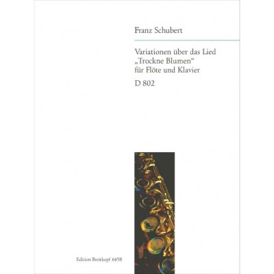 Schubert - Variations On The Song ?trockne Blumen? D 802 [op. Post. 160] - Flute et Piano