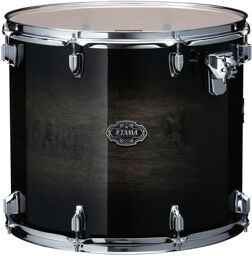 16x13 Concert Tom CCLT16D-TPB Transparent Black Burst