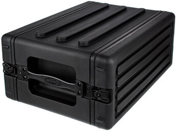 Roto-Molded 4U Shallow Rack Noir