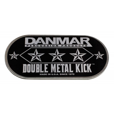 210MKD - Pad Métal Autocollant Grosse Caisse Double Pédale - Hsa