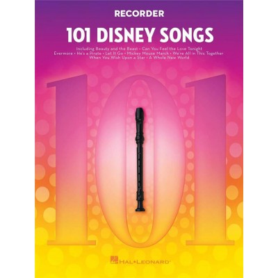 101 Disney Songs - Flûte A Bec