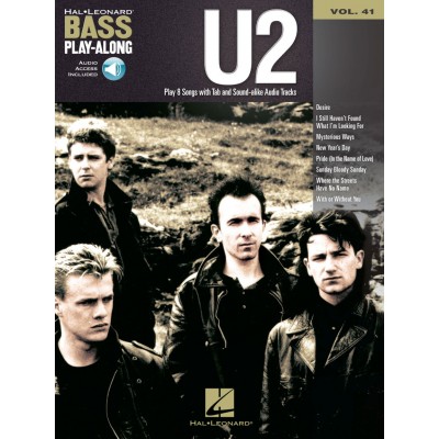 Bass Play Along Volume 41 U2 + Audio En Ligne - Bass Guitar