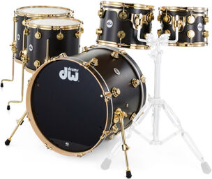 Satin Oil New Studio w/o Snare Ebony