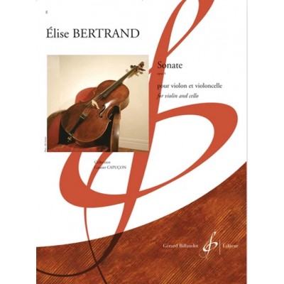BERTRAND ELISE - SONATE OP.8 - VIOLON & VIOLONCELLE