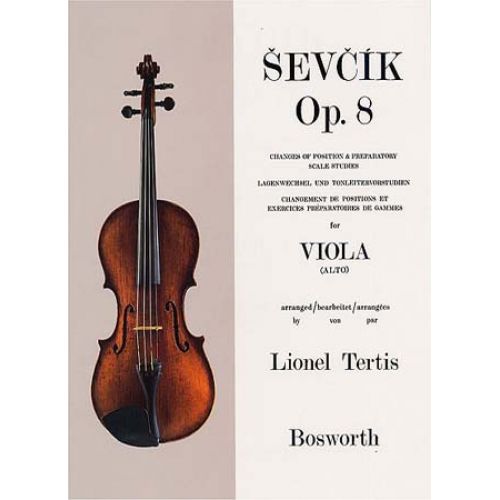 SEVCIK - ETUDES OP.8 CHANGEMENT DE POSITION - ALTO