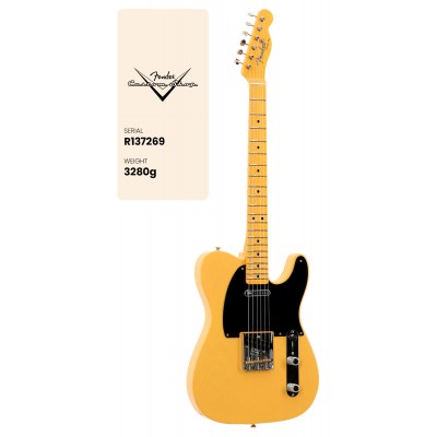 Esquire Double 1950 Time Capsule Nocaster Blonde Vintage Custom 2025
