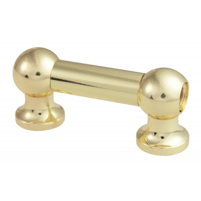 TL12D31-BR Coquille Tube 31mm Dorée Double Tirant (X1)