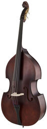 111SN 3/4 Double Bass Marron rougeâtre mat