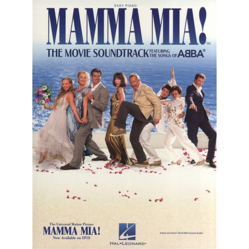 Abba Mamma Mia! The Movie Soundtrack - Piano Solo