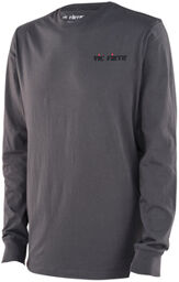 Gray Long Sleeve Tee M Gris foncé