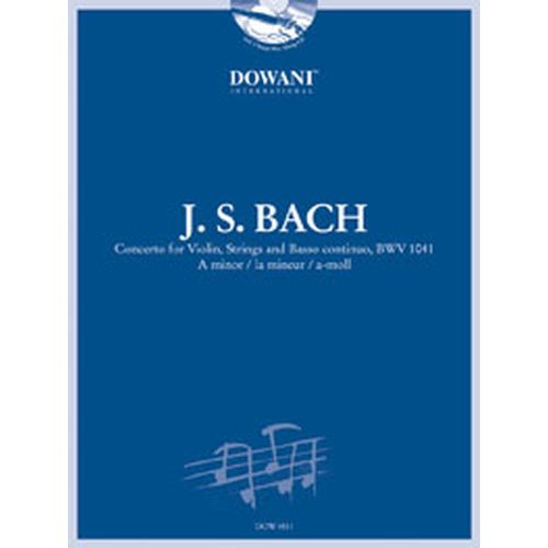 BACH J.S. - CONCERTO BWV 1041 IN A MINOR - VIOLON, PIANO