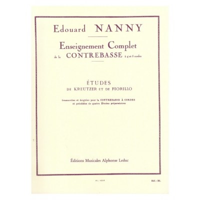 Nanny Edouard - Etudes De Kreutzer et De Fiorillo