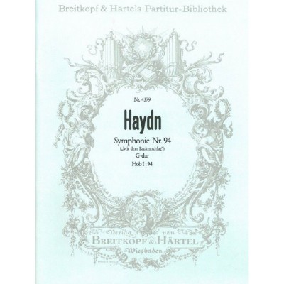 Haydn - Symphony No. 94 In G Major Hob I:94 Hob I:94