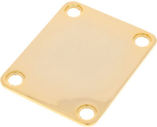 4-Bolt Vintage Neck Plate Gold