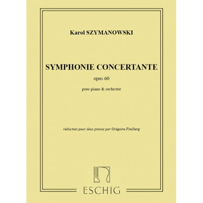 Symphonie Concertante (Pour Piano Et Orchestre)