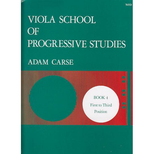 Carse A. - Viola School Of Progressive Studies Vol.4
