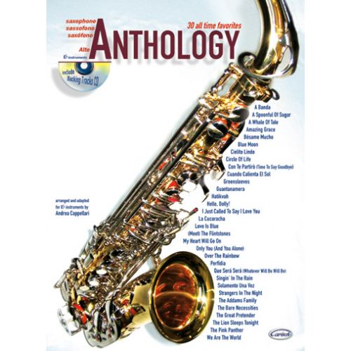 Cappellari A. - Anthology Vol.1 + CD - Saxophone Alto
