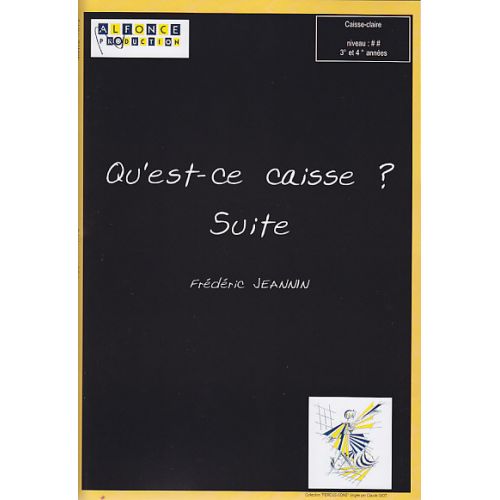 Jeannin F. - Qu'est-ce Caisse ? Suite - Caisse Claire