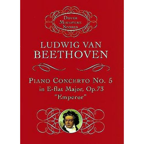Beethoven L.van - Piano Concerto N5 Op.73 In E Flat Major Emperor - Miniature Score