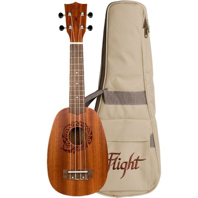 NUP310 Pineapple Ukulele Sapele