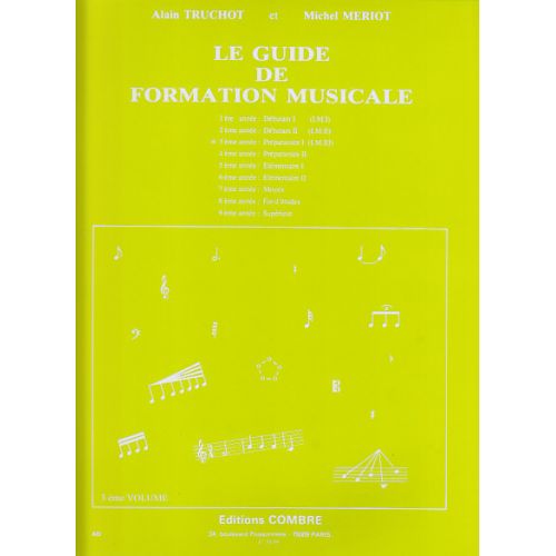 Truchot/meriot - Guide De Formation Musicale Vol.3