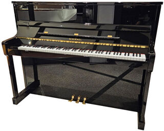 Piano used black