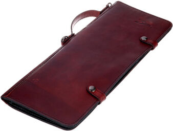 Leather Stick Bag Red rouge