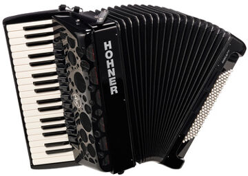Hohner Amica Forte IV 96 BK silent Noir